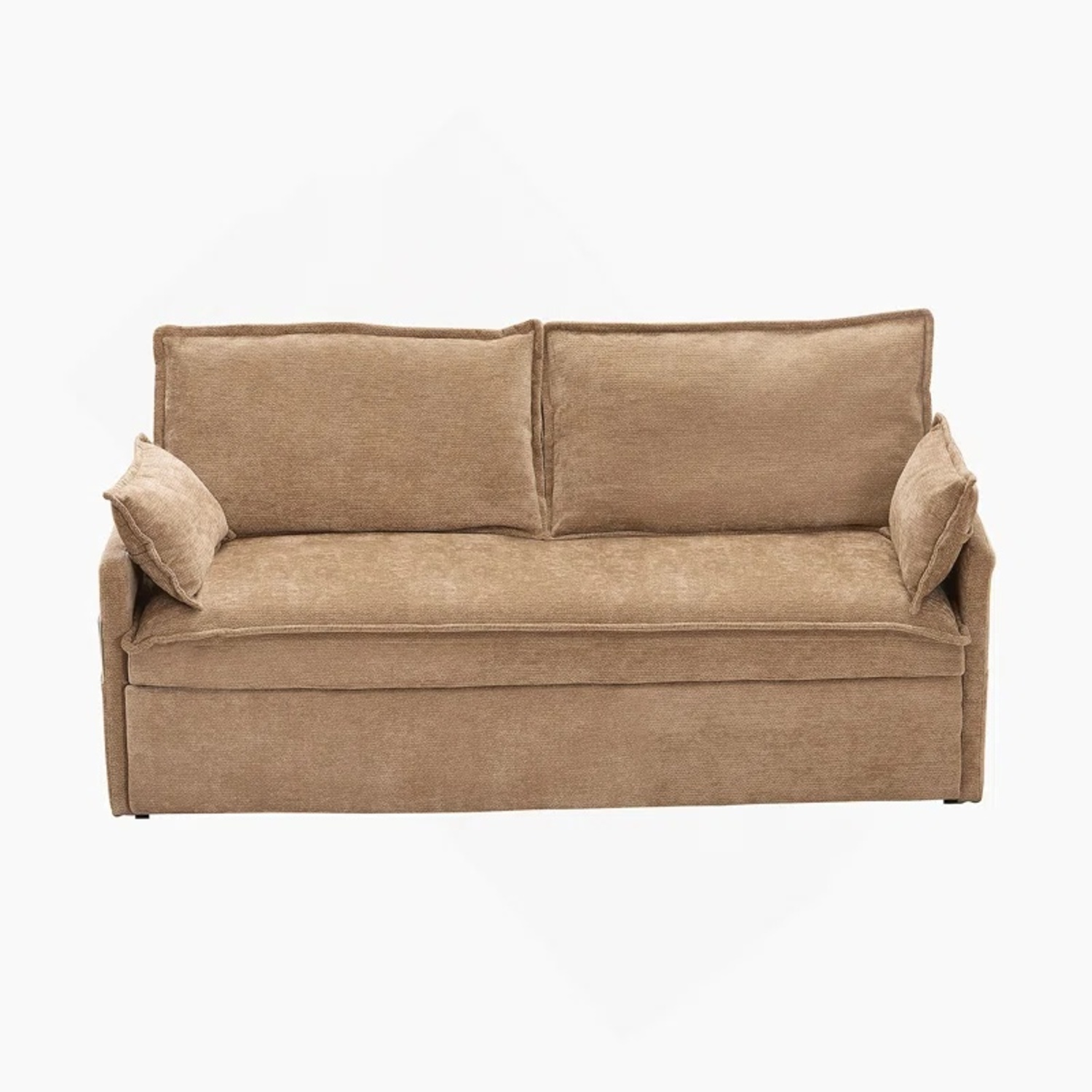 Wayfair Convertible Brown Sofa - image-4