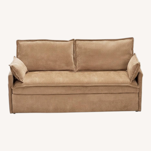 Used Wayfair Convertible Brown Sofa for sale on AptDeco