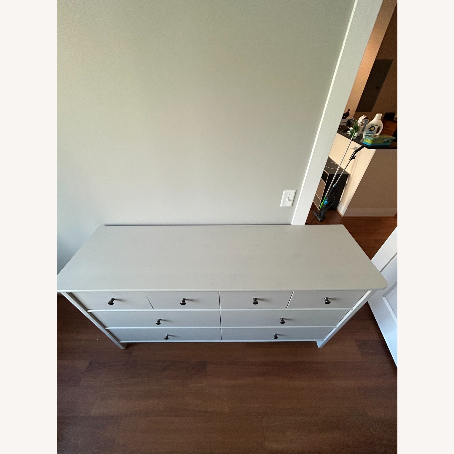 IKEA Light Gray Wood 8-Drawer Dresser - image-2