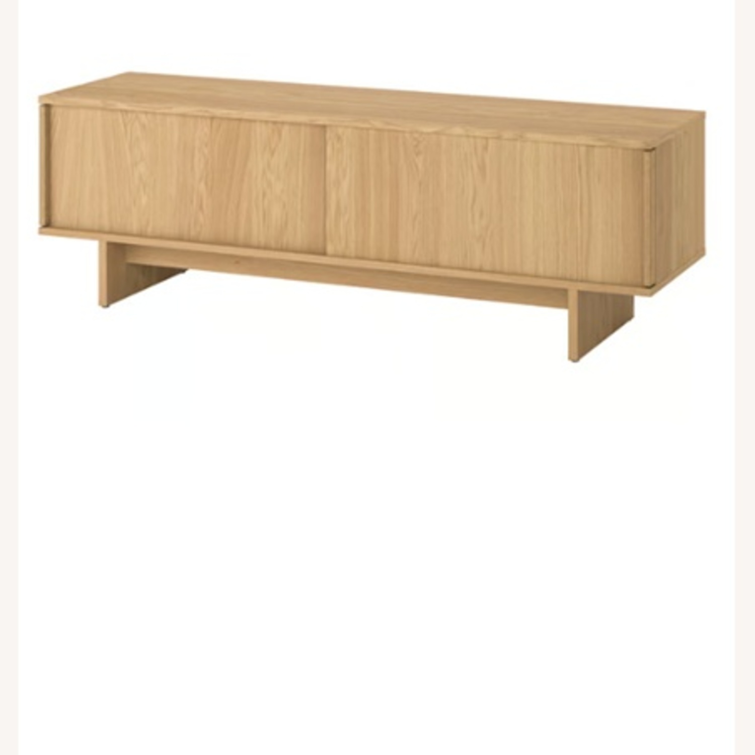 IKEA STOCKHOLM 2025 Light Brown Wood Media Storage - image-4