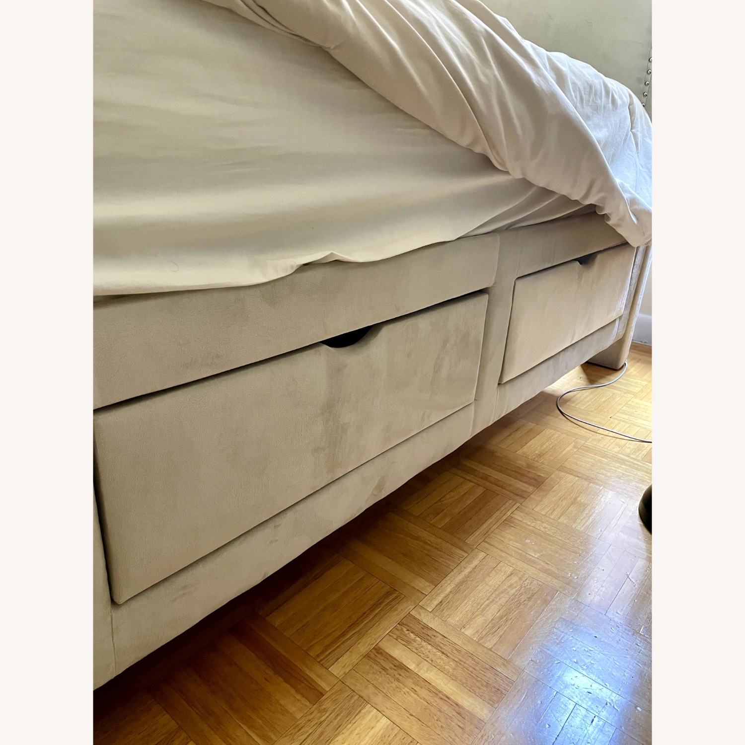 Bob's Discount Furniture Natural Wood Full Bed - image-3