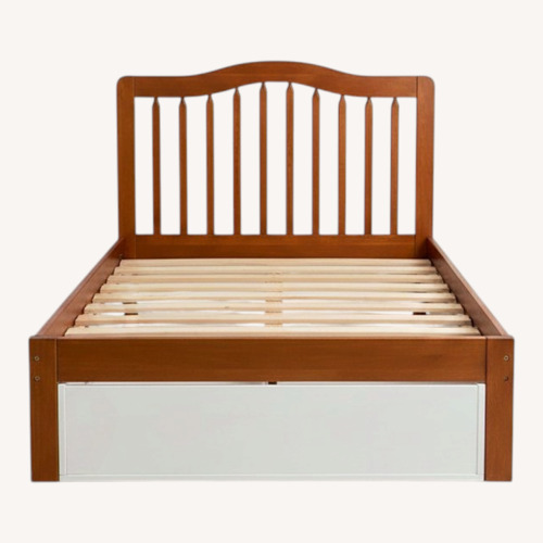 Used Wooden Crib With Winnie the Pooh Bedding for sale on AptDeco