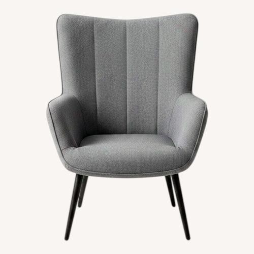 Used Winged Chair and Ottoman for sale on AptDeco