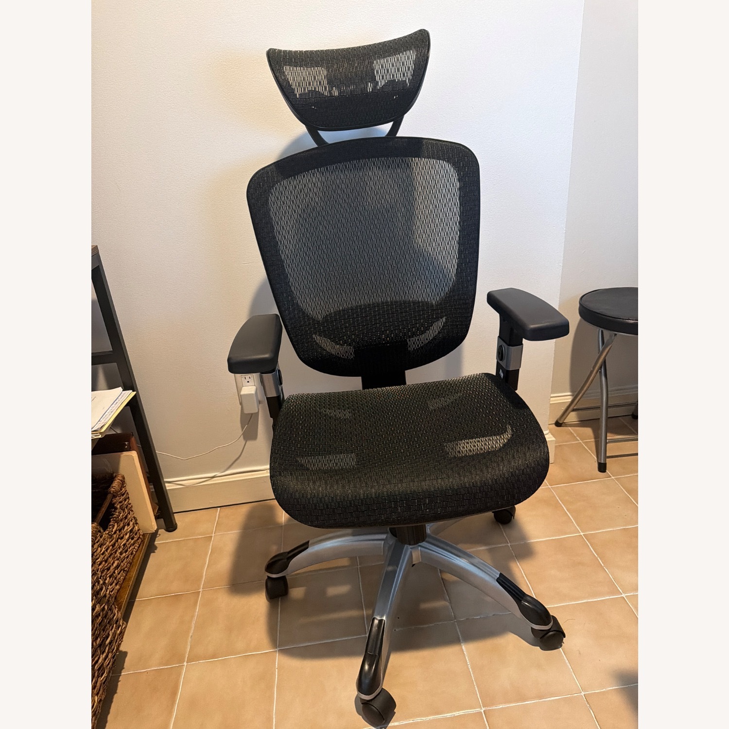 Black Office Chair - image-1