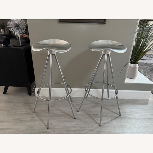 Used Pair Knoll Pepe Cortes Jamica Bar Stools for sale on AptDeco