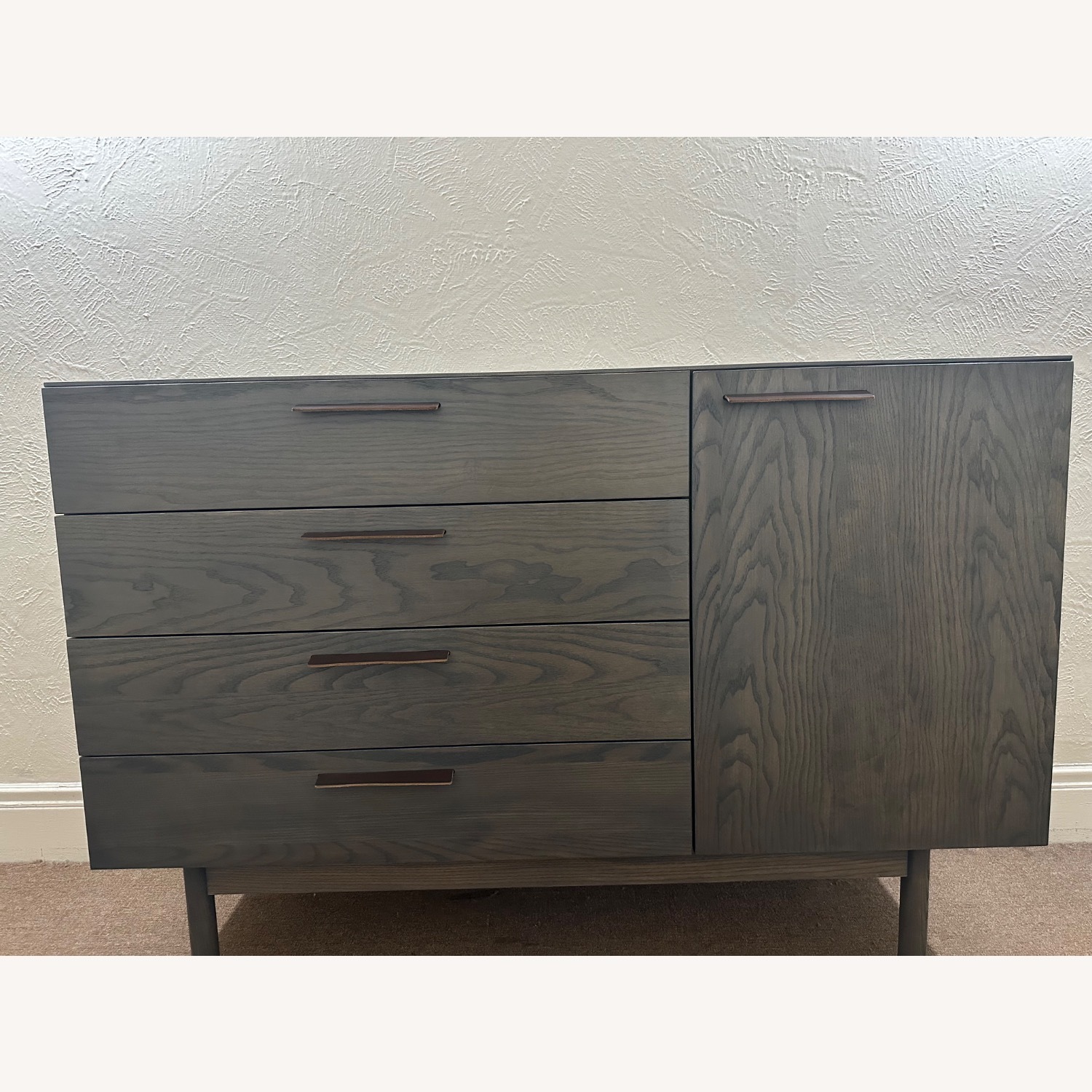 Blu Dot Shale Dark Gray Wood Sideboard - image-1