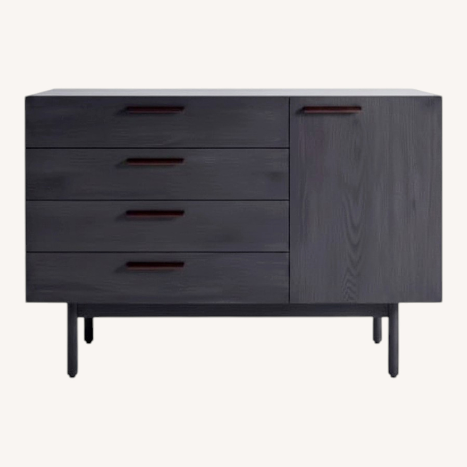 Blu Dot Shale Dark Gray Wood Sideboard - image-0