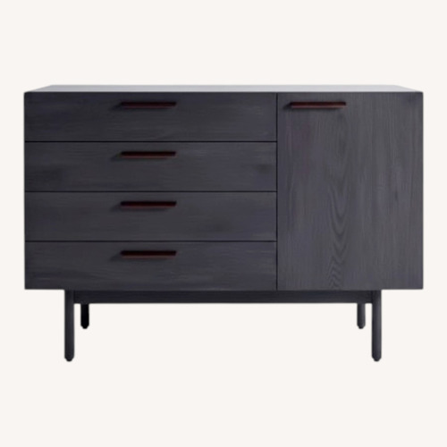 Used Blu Dot Shale Dark Gray Wood Sideboard for sale on AptDeco