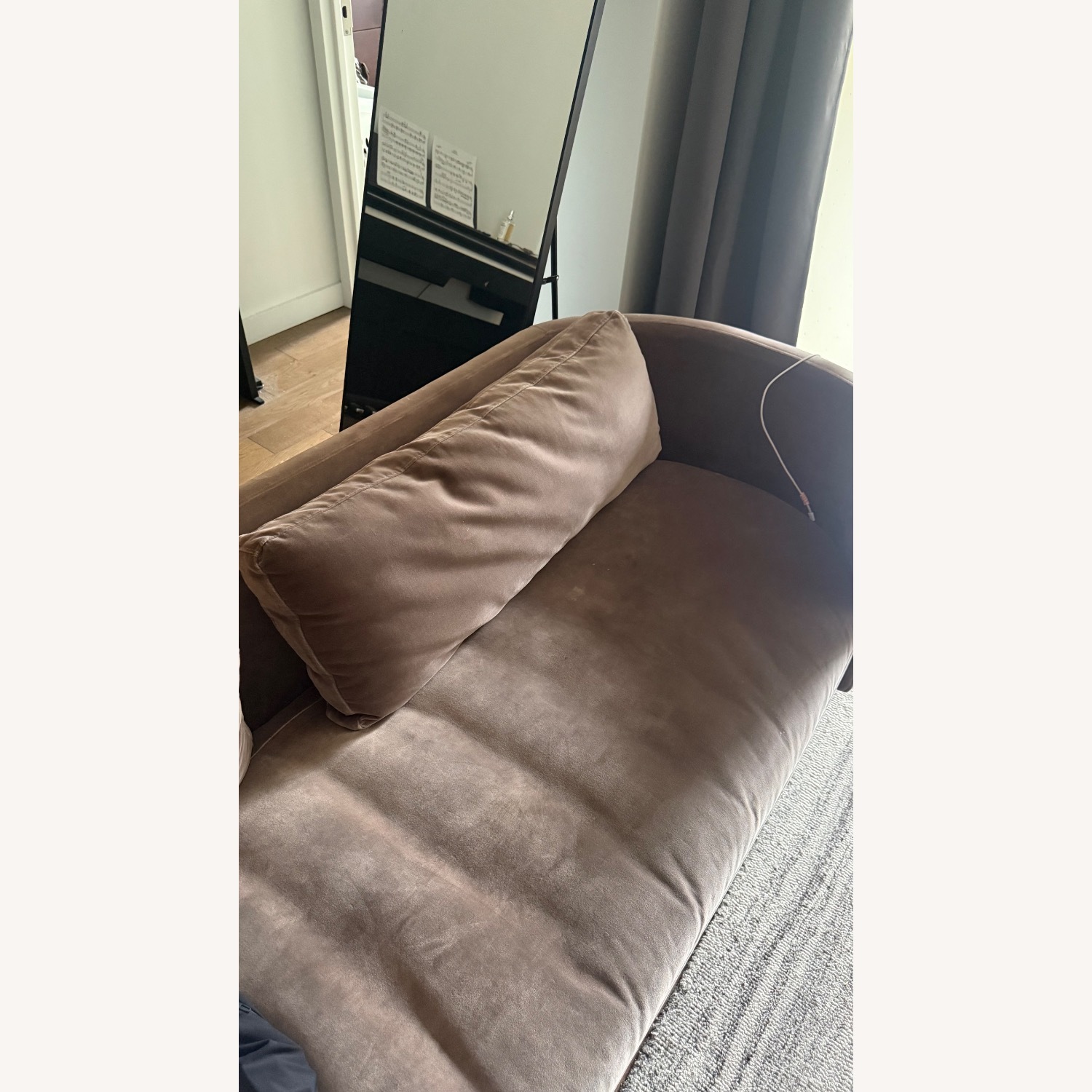 Safavieh Windord Velvet 3+ Seater Sofa - image-5