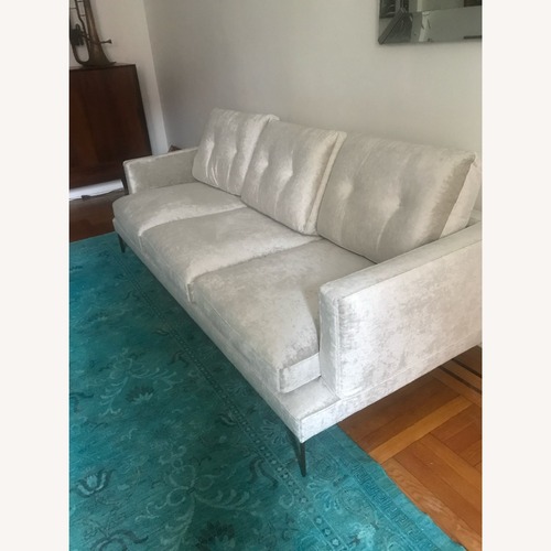 Used Saba Italia  3-Seater Velvet Sofa  for sale on AptDeco
