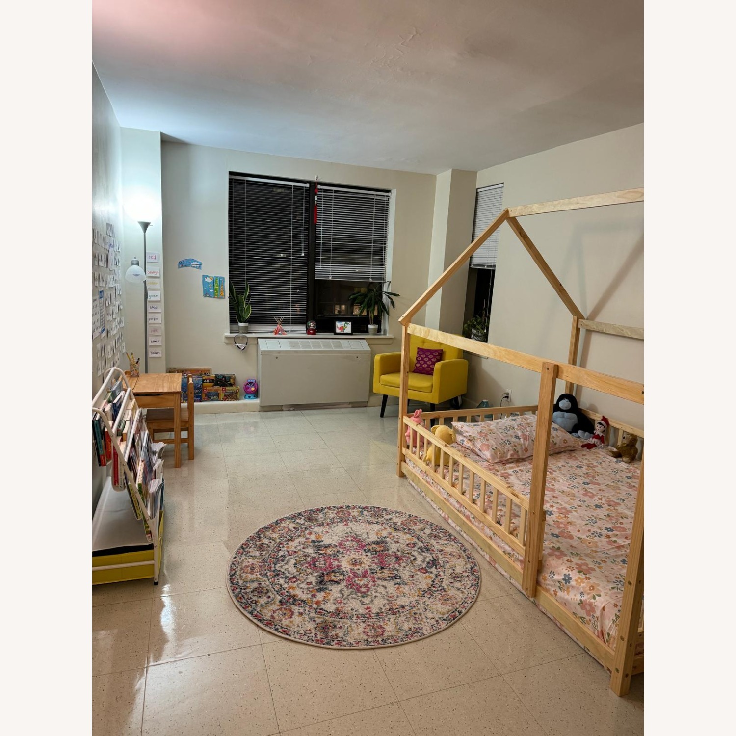 Amazon Natural Wood Full Bed frame for Kids - image-3