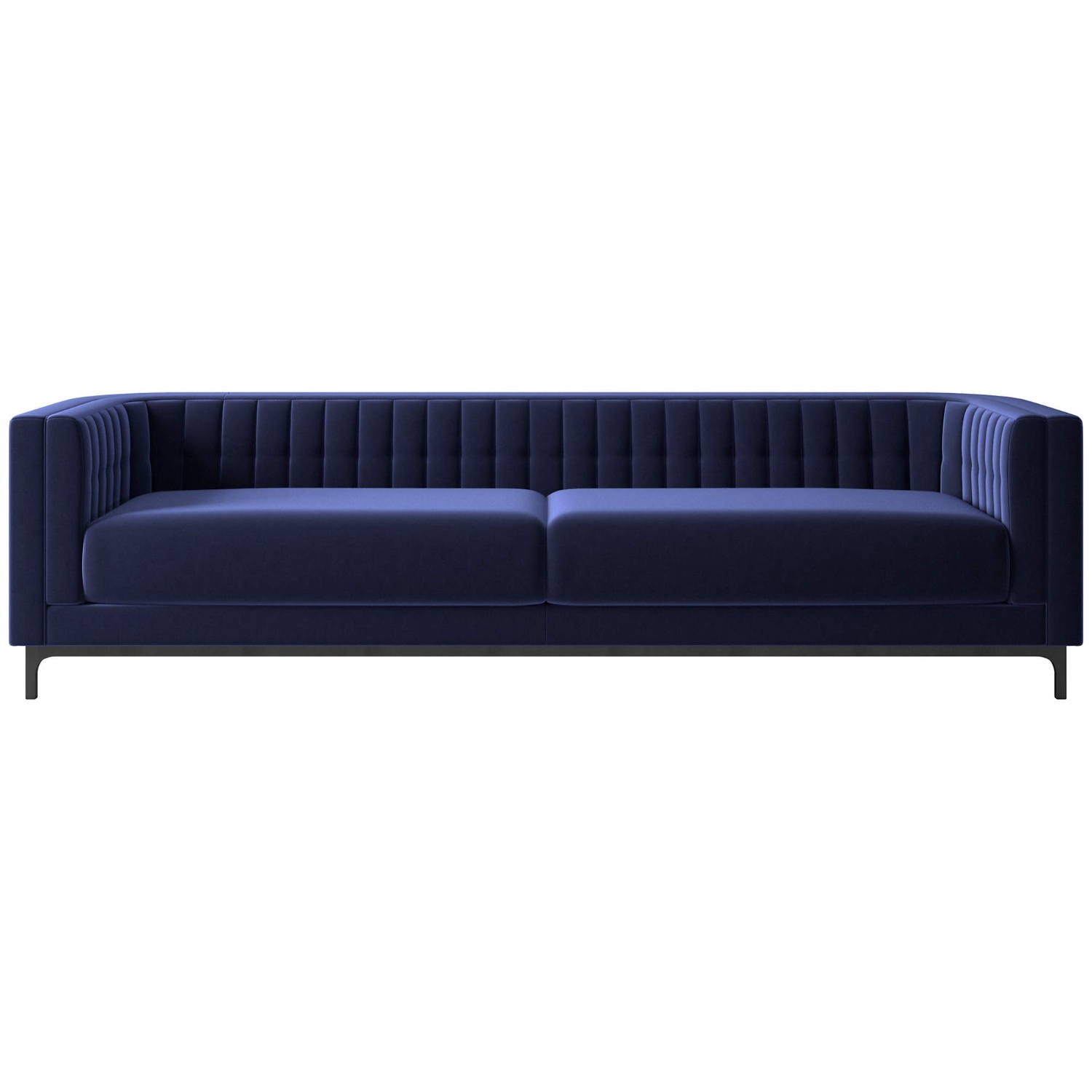 CB2 Eclipse Blue Sofa  - image-7
