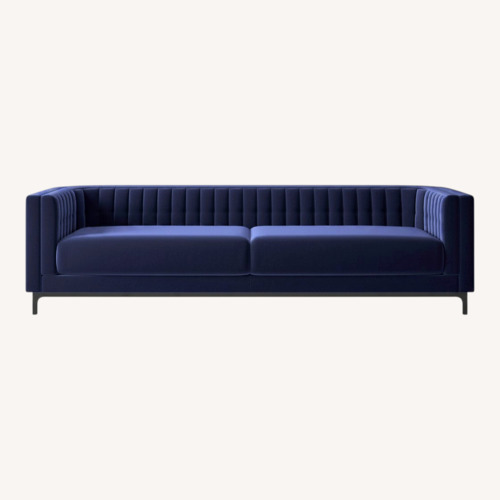 Used CB2 Eclipse Blue Sofa  for sale on AptDeco