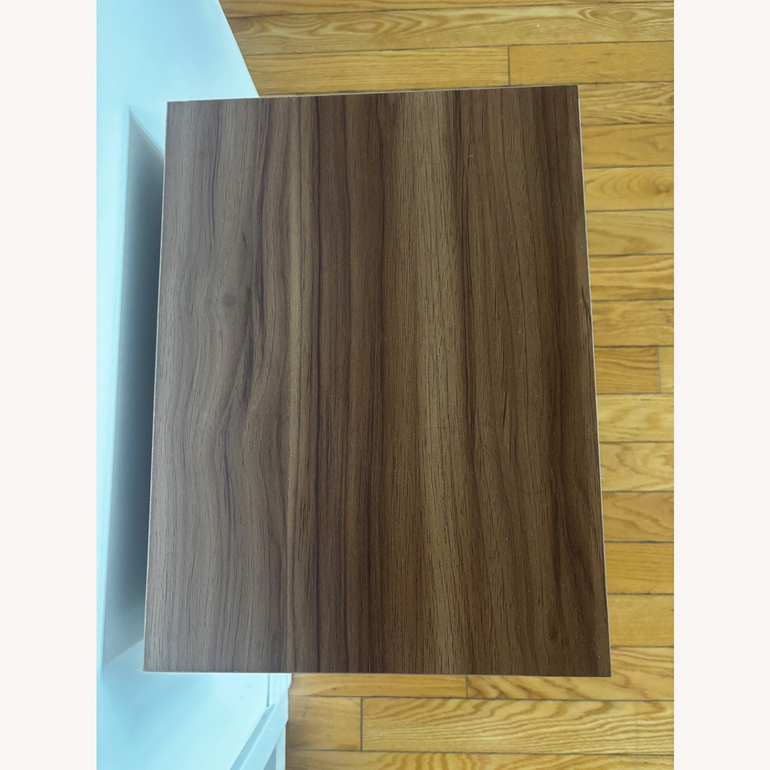 Light Brown Wood Side Table - image-3
