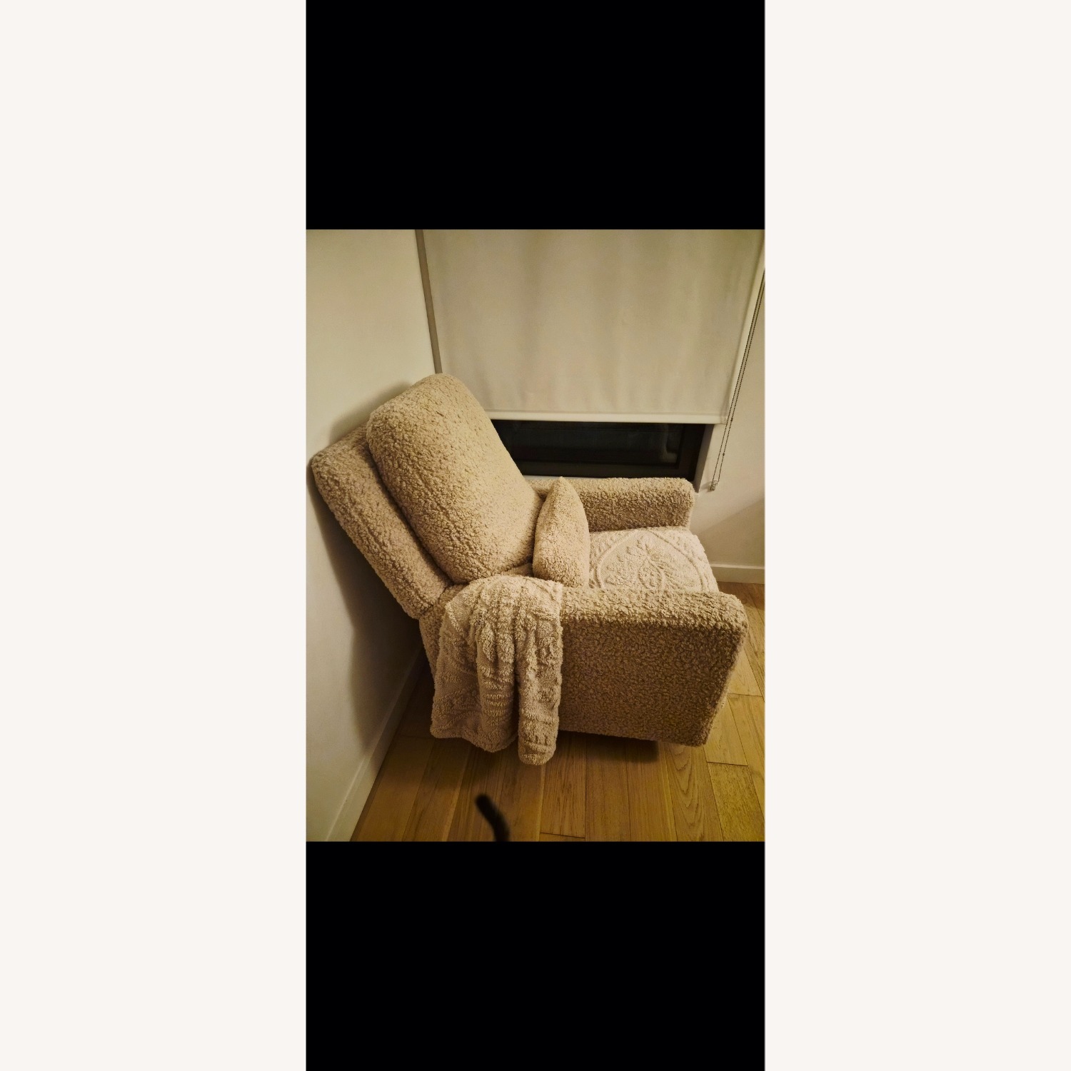 Wayfair Sigi Recliner and Swivel Glider in Shearling - image-3