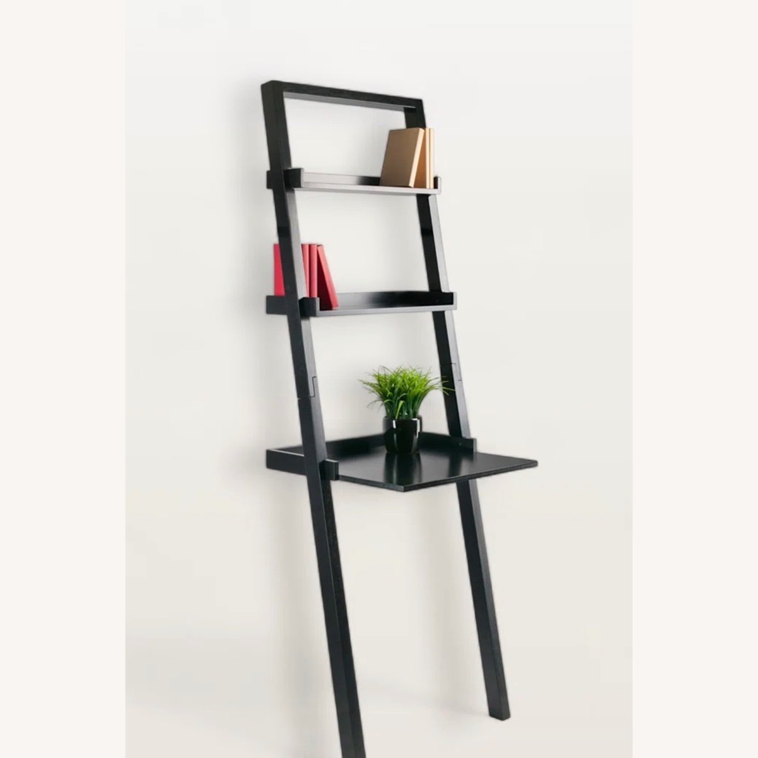 AllModern Black Wood Bookcase Set (2) - image-20