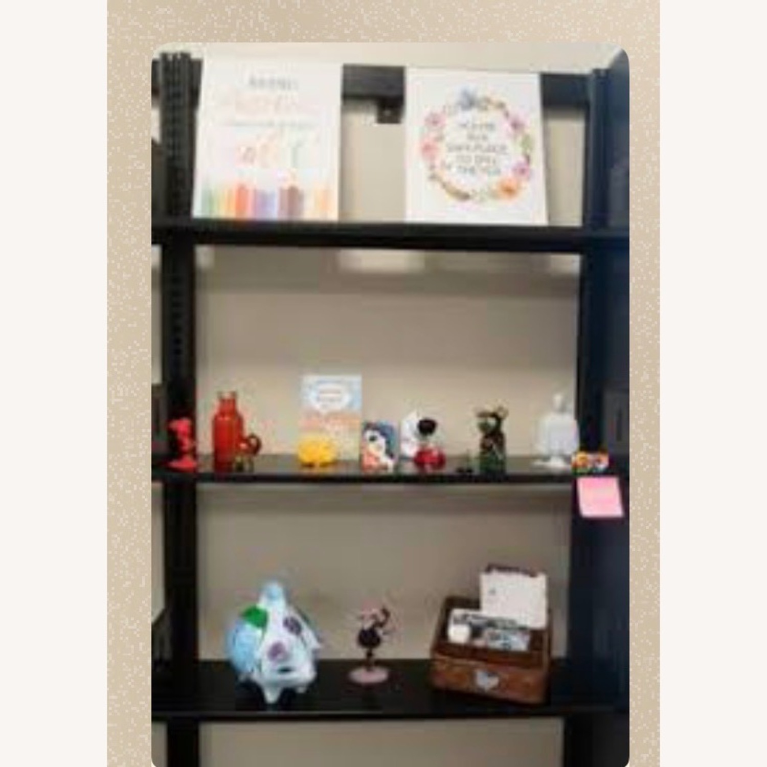 AllModern Black Wood Bookcase Set (2) - image-33
