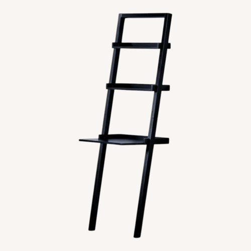 Used AllModern Black Wood Bookcase Set (2) for sale on AptDeco