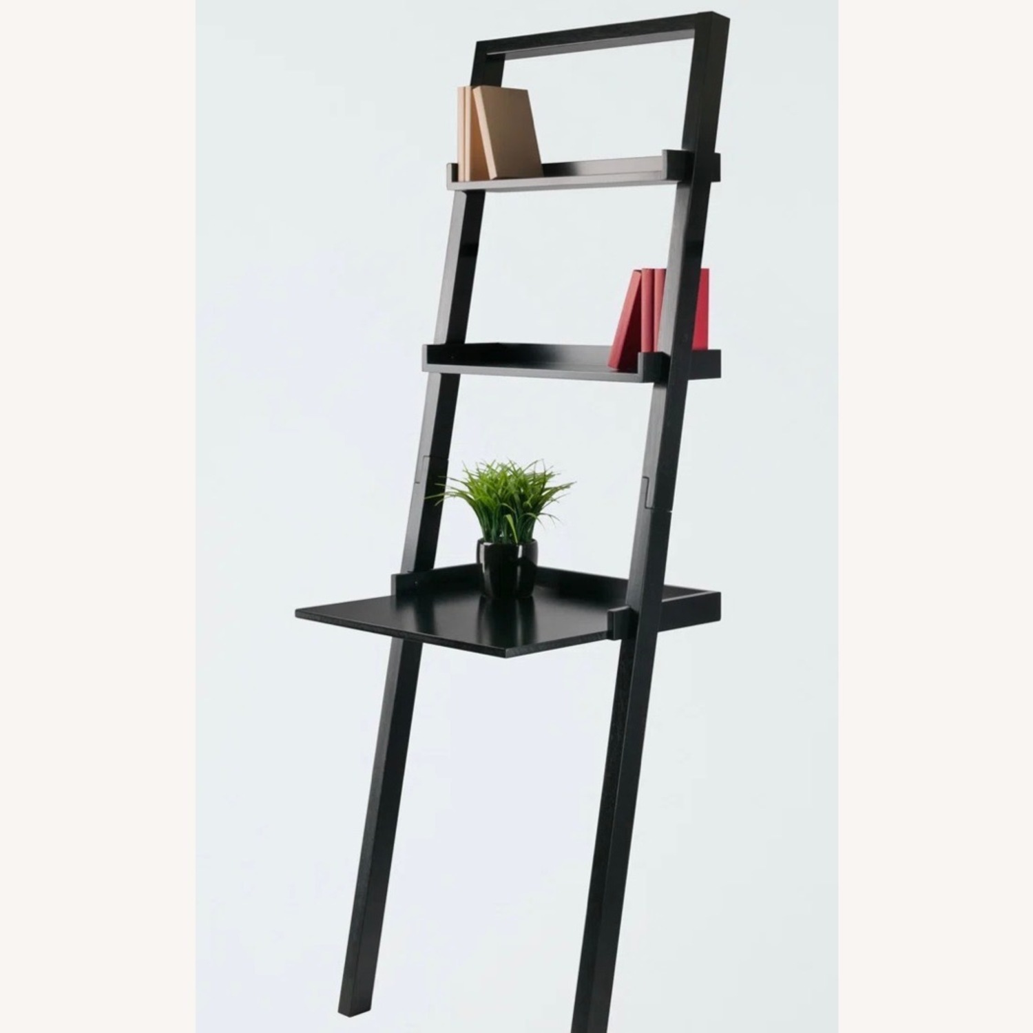 AllModern Black Wood Bookcase Set (2) - image-5