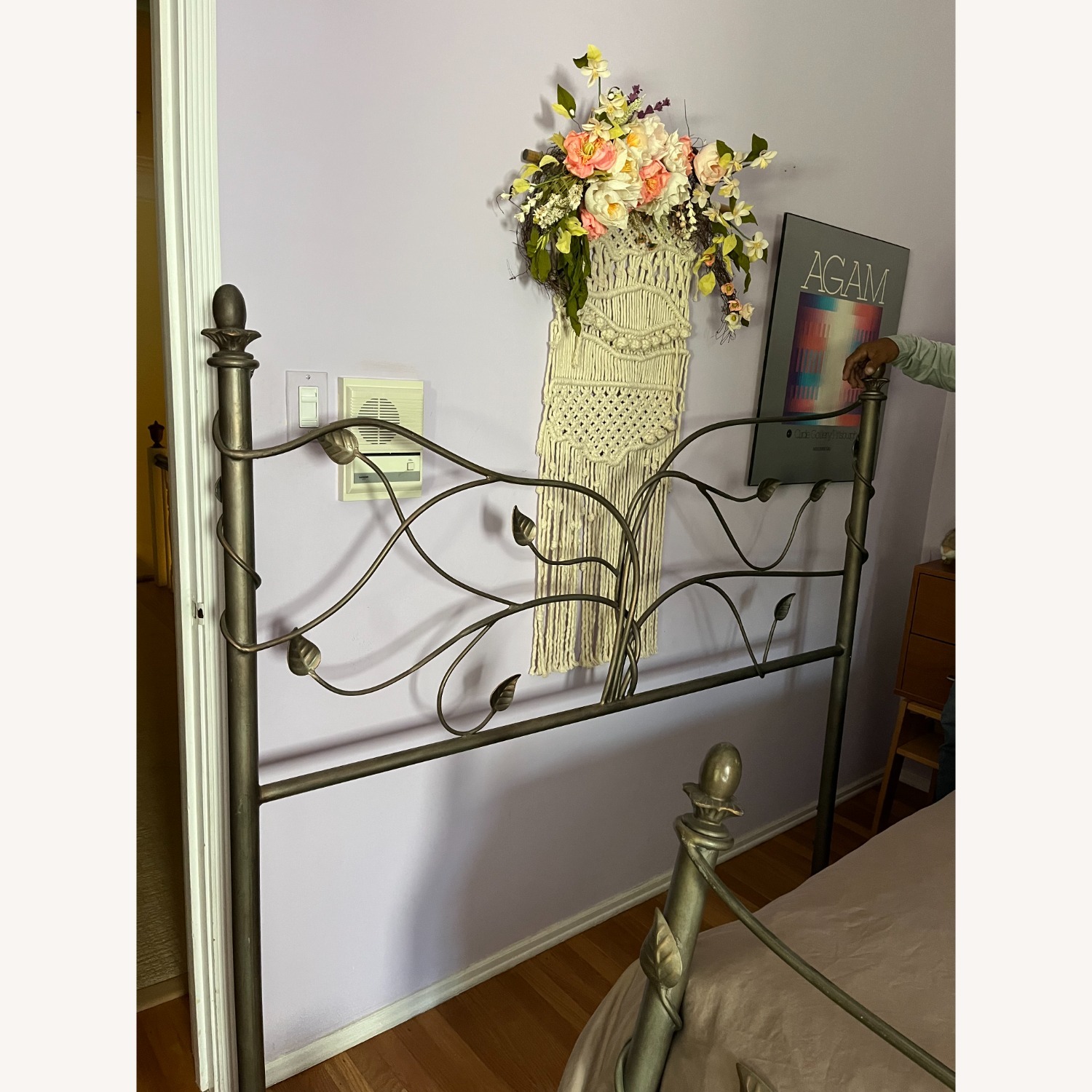 Art Nouveau-Style Bed Frame  - image-1