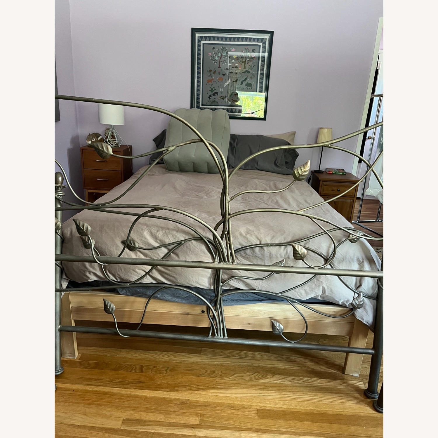 Art Nouveau-Style Bed Frame  - image-2