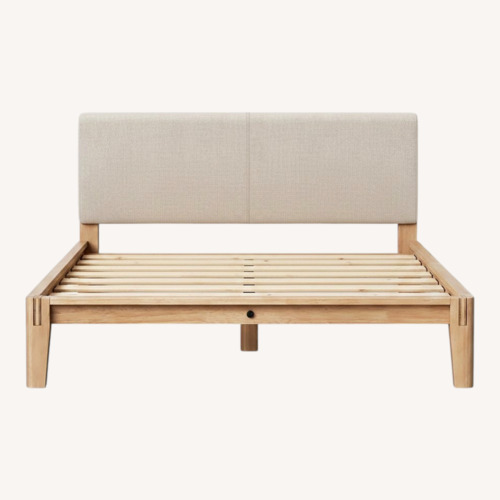 Used Thuma Classic Bed Natural Wood Queen Bed for sale on AptDeco