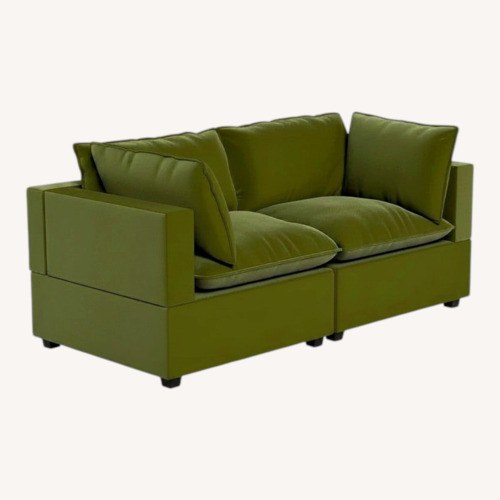 Used Albany Park Kova Pillow Cushion Sofa 86" for sale on AptDeco