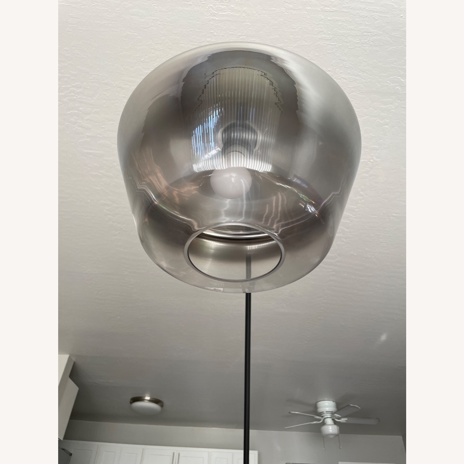 West Elm Black Metal Floor Lamp - image-6