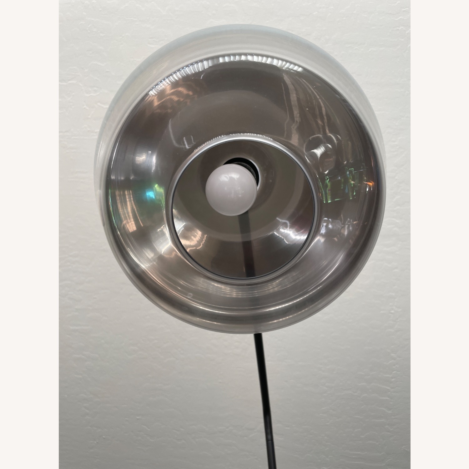 West Elm Black Metal Floor Lamp - image-7