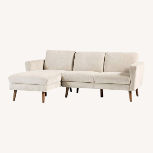 Used West Elm Oliver 2-Piece Chaise Sectional 79" for sale on AptDeco