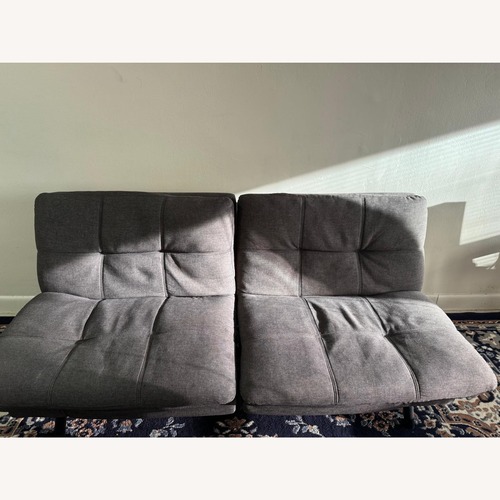 Used Wayfair Dark Gray Fabric Sleeper Sofa for sale on AptDeco