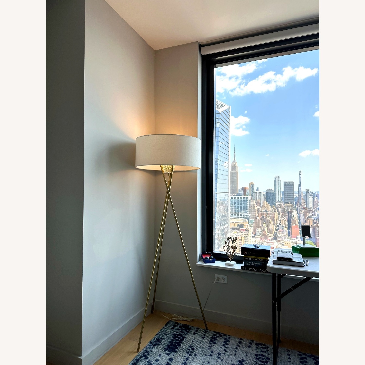 West Elm Mid-Century Tripod Floor Lamp 66" - image-4