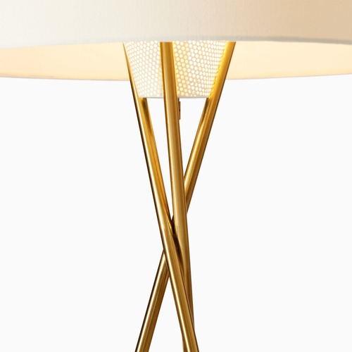 Used West Elm Mid-Century Tripod Floor Lamp 66" for sale on AptDeco