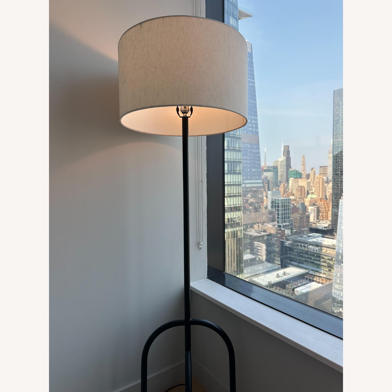 West Elm Throop Floor Lamp Matte Black  - image-3
