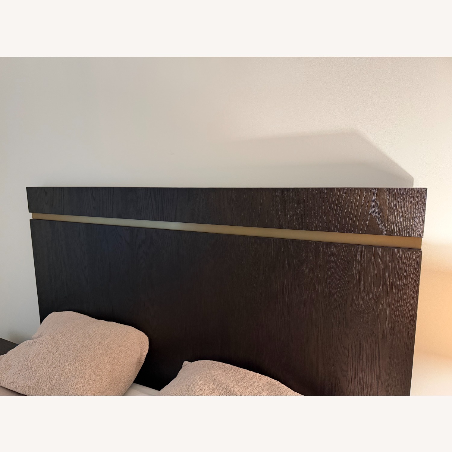 Restoration Hardware Brown Queen Bed  - image-1