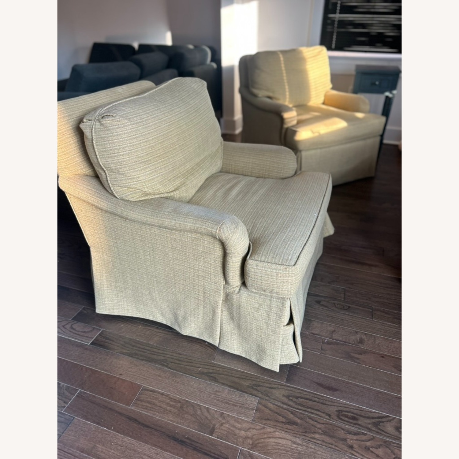 Set of Two Upholstered Armchairs - image-2