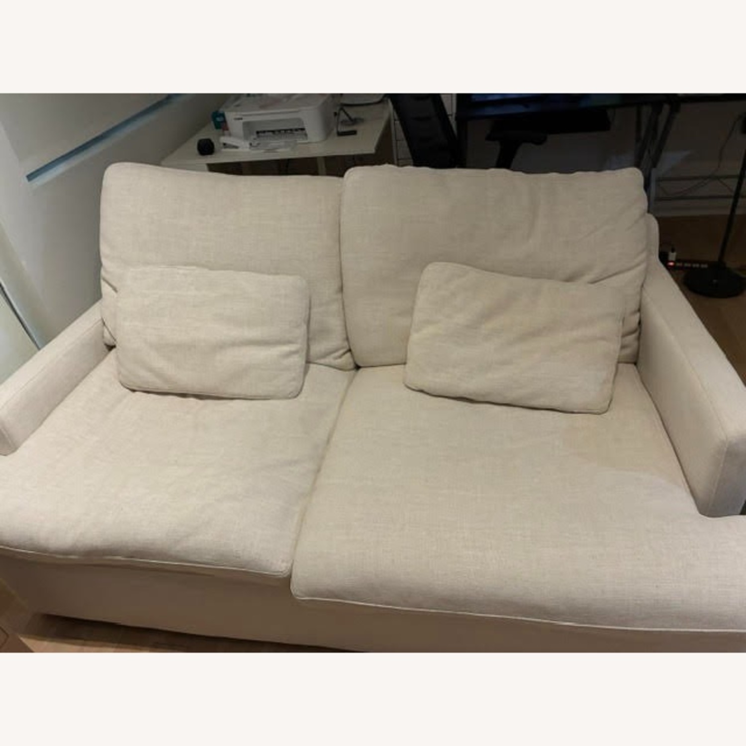 Ashley Cahalan Natural Loveseat - image-9