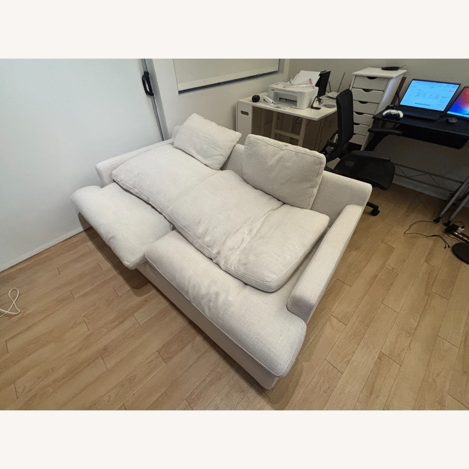 Ashley Cahalan Natural Loveseat - image-1