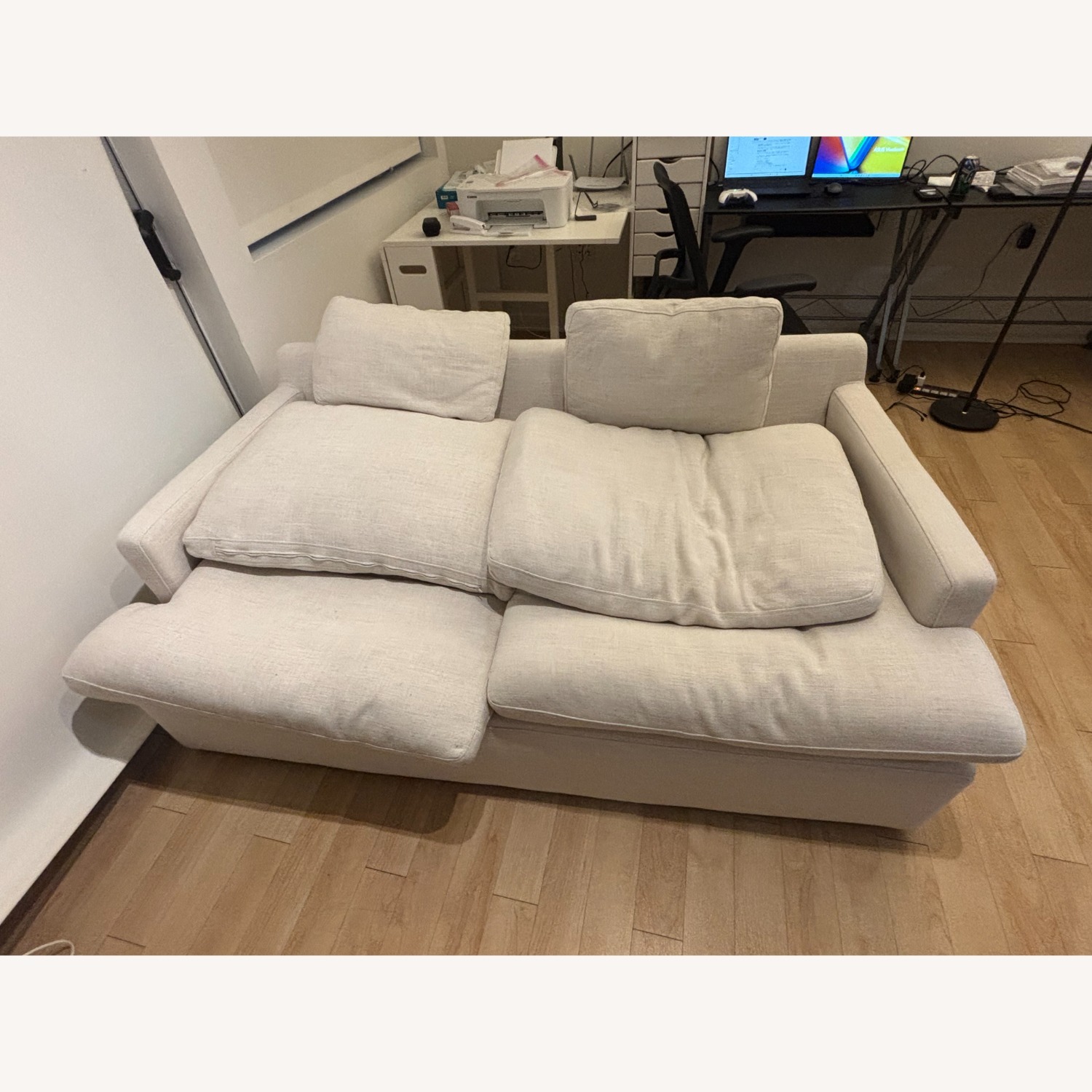 Ashley Cahalan Natural Loveseat - image-9