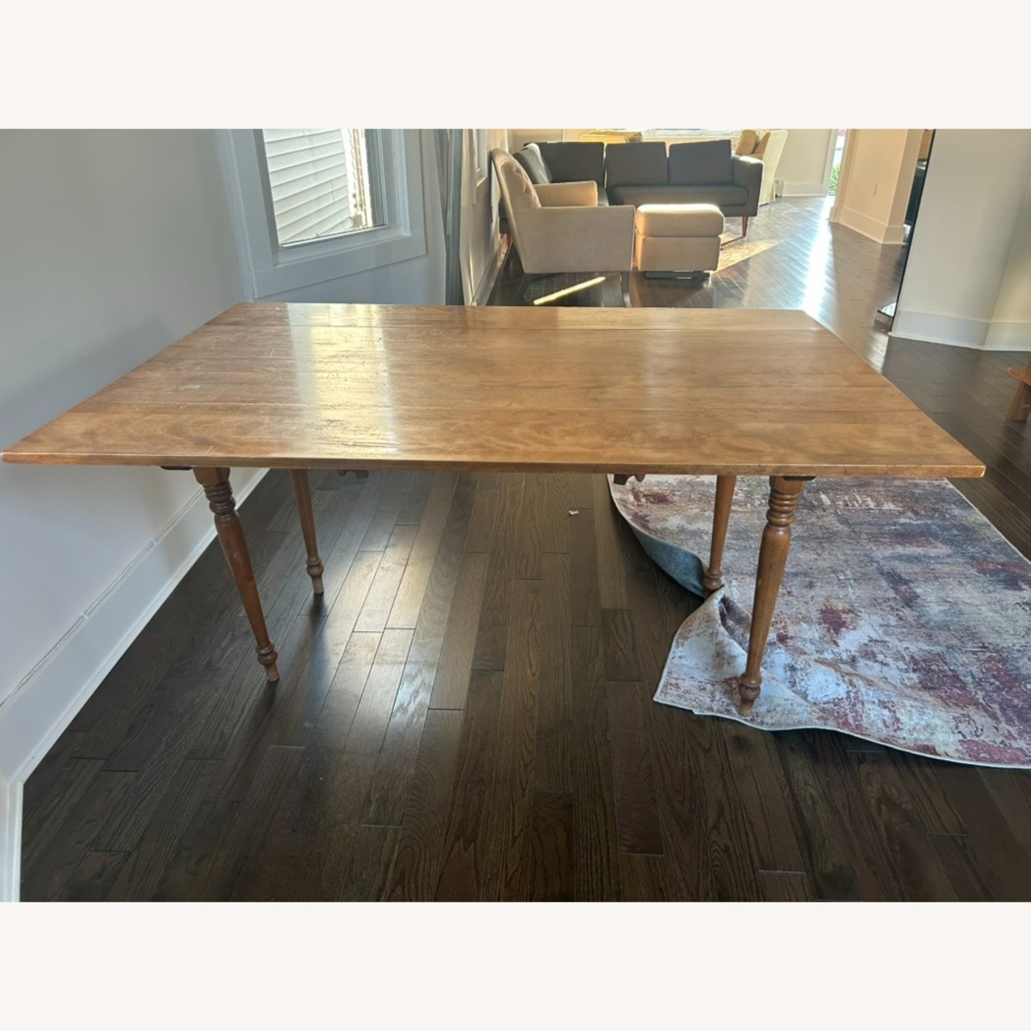 Light Brown Dining Table - image-2