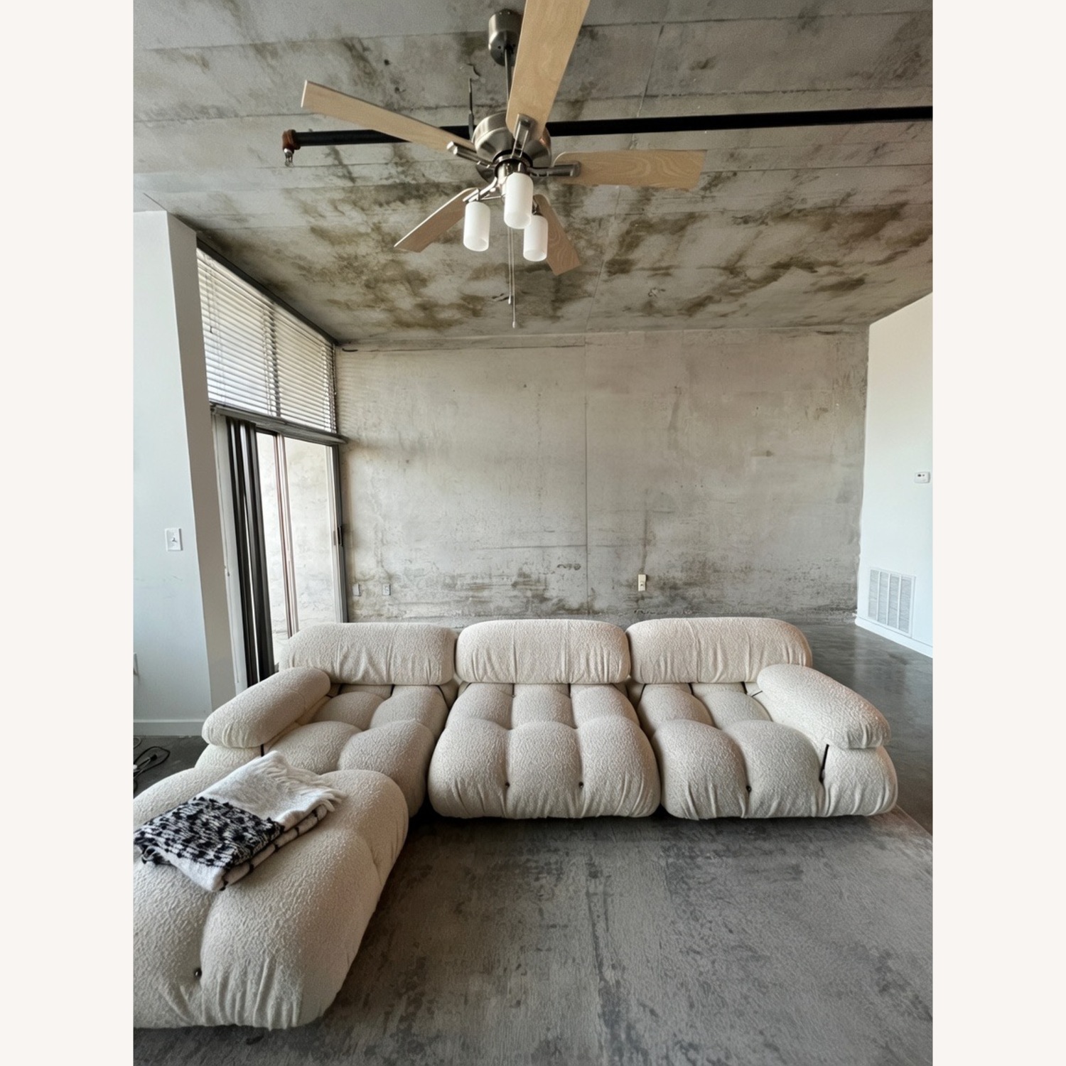 Mario Bellini Camaleonda in Bouclé 3+ Seater Sofa - image-1