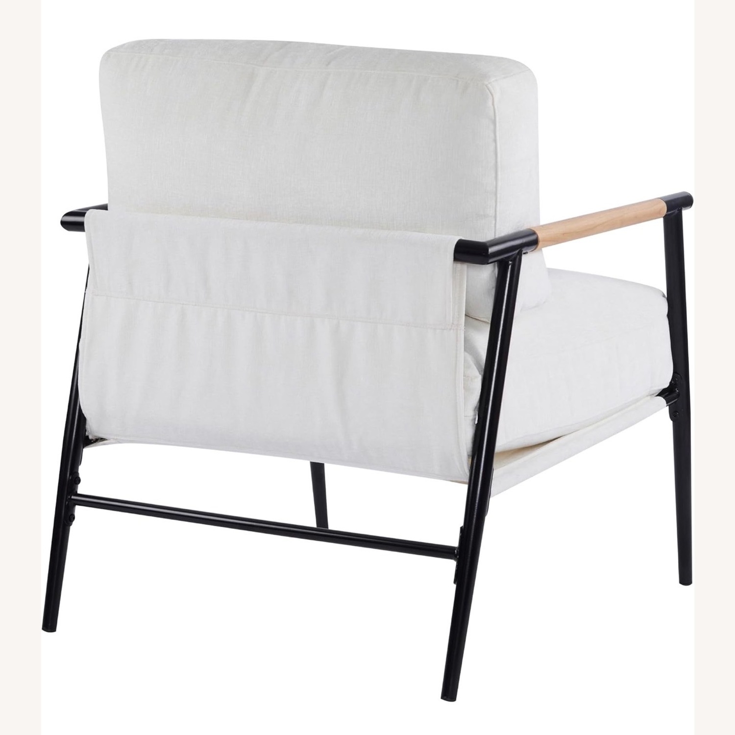 Wayfair Cream Chenille Armchair - image-3