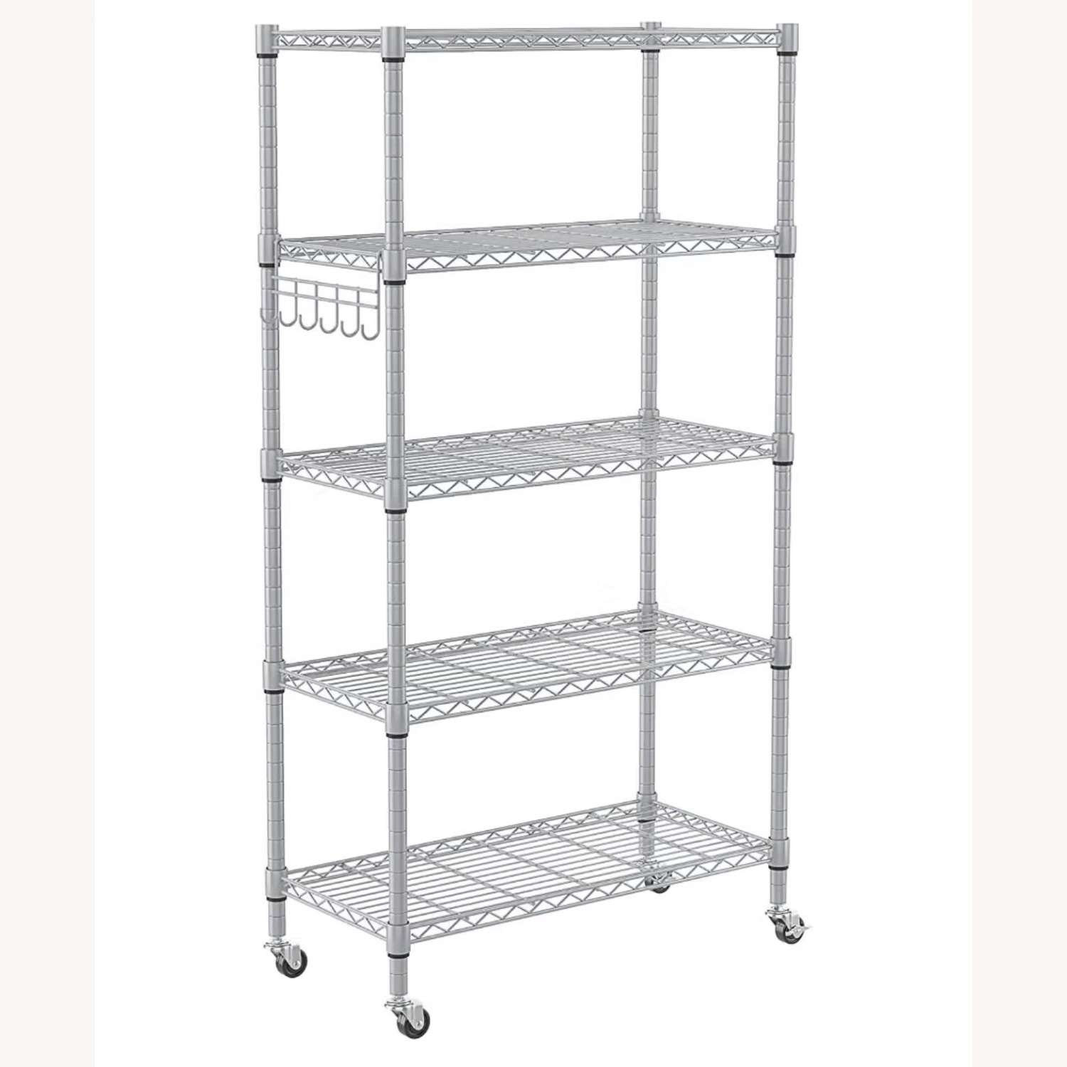 Amazon Silver Metal Wall Shelf - image-1