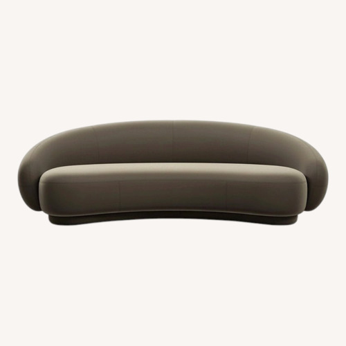 Used  Julep Natural Velvet 3+ Seater Sofa for sale on AptDeco