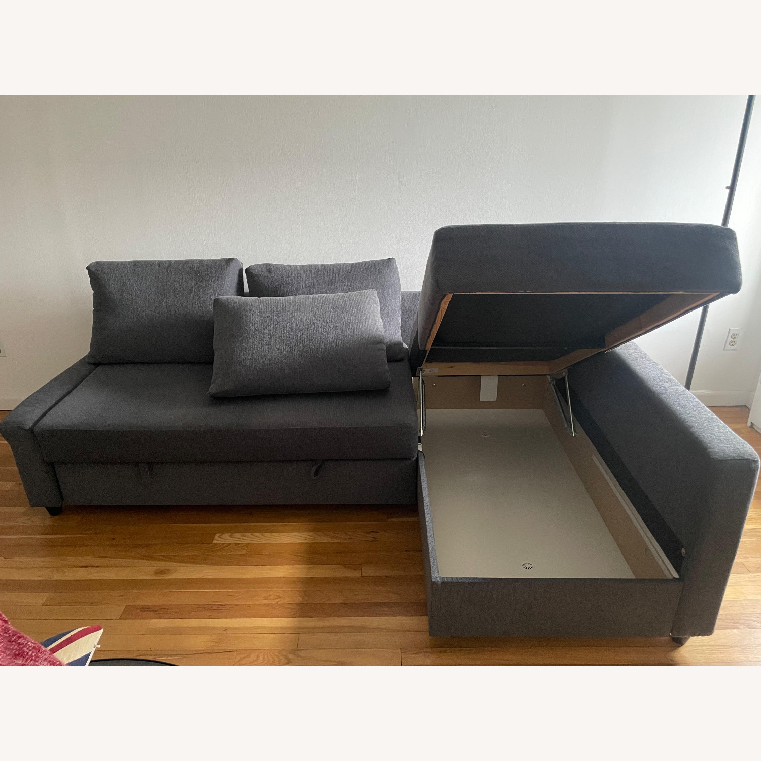 IKEA FRIHETEN Sleeper 3 Seats w Storage - image-3