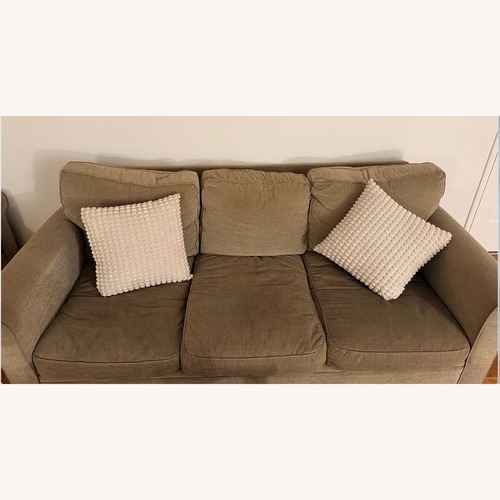 Used Natural Fabric 3 Seater Sofa for sale on AptDeco