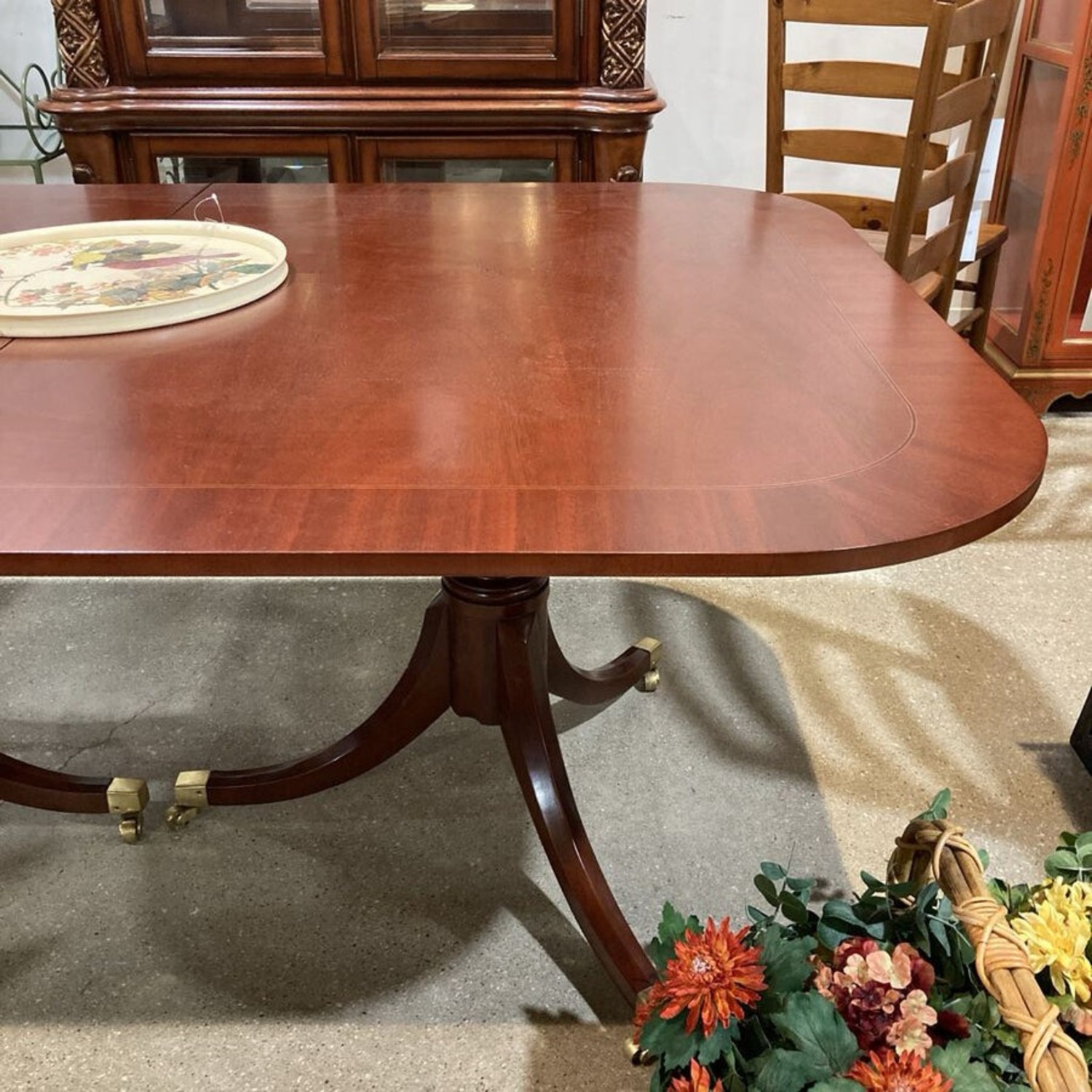 Baker Furniture Georgian Banded Mahogany Table - image-8
