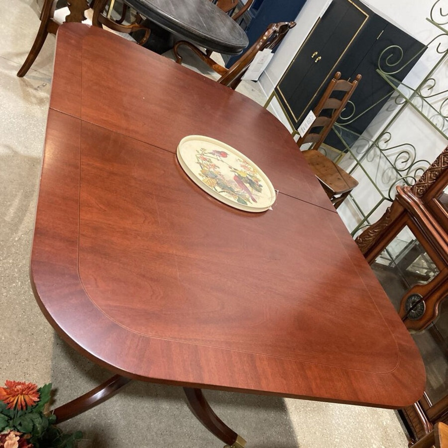 Baker Furniture Georgian Banded Mahogany Table - image-3