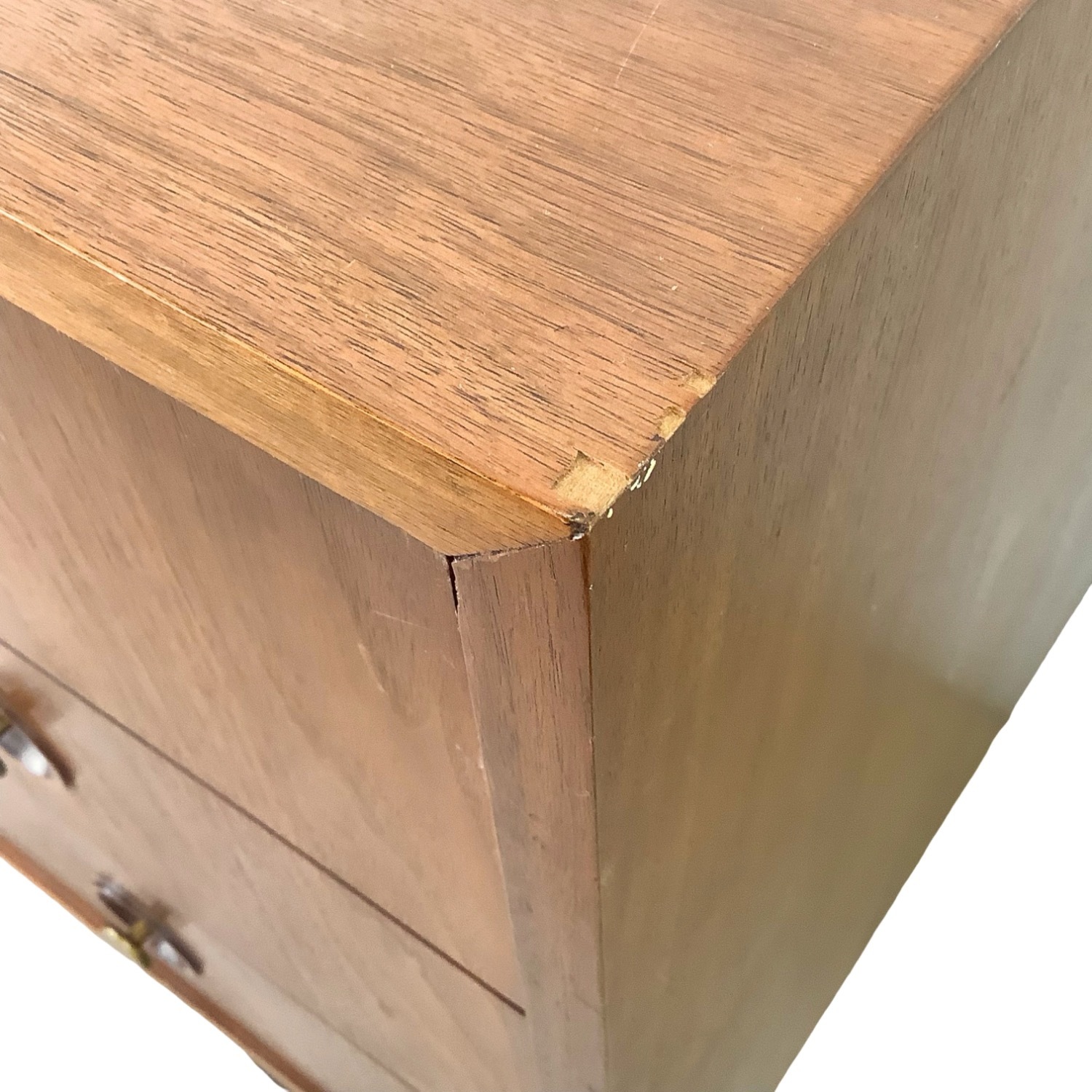 Mid-Century "Harlequin" Sculpted Walnut Dresser - image-18