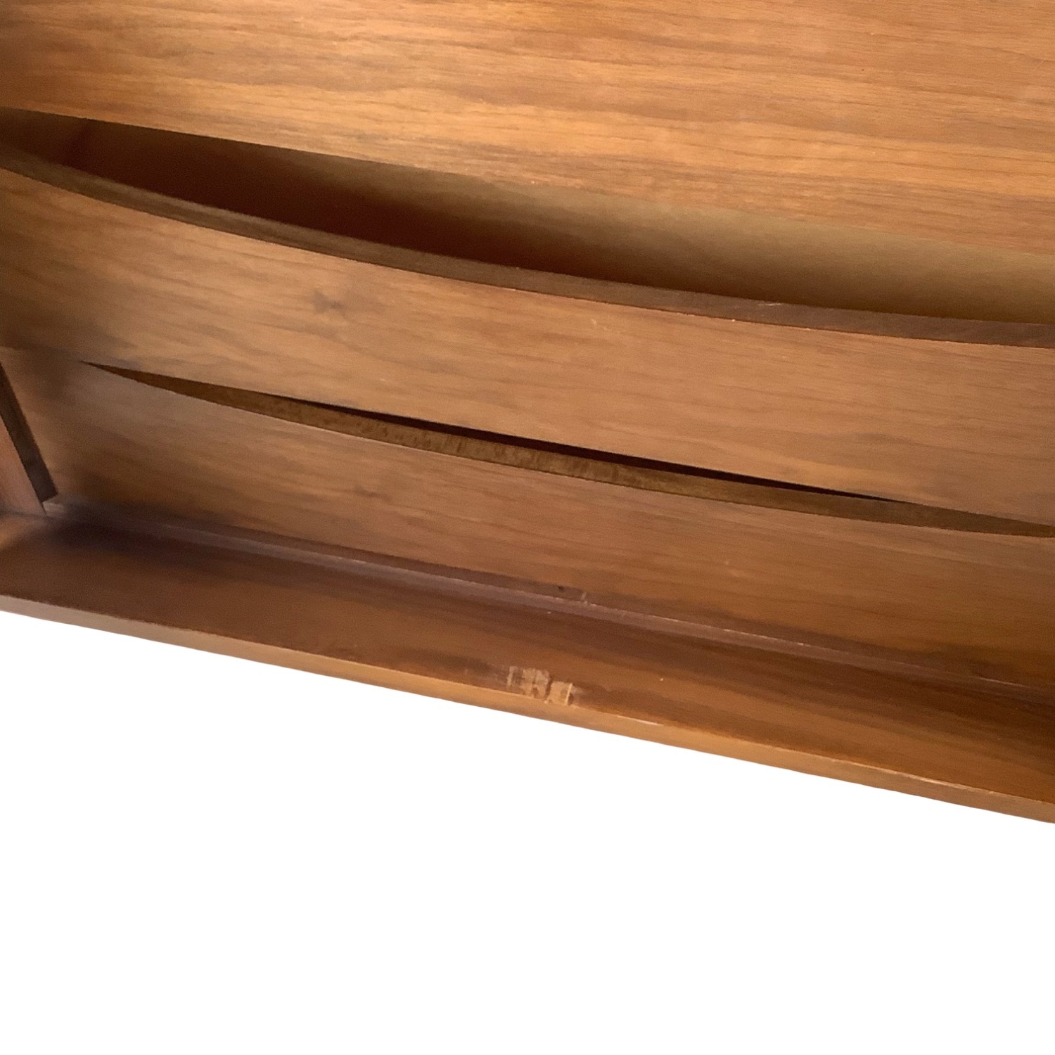 Mid-Century "Harlequin" Sculpted Walnut Dresser - image-20